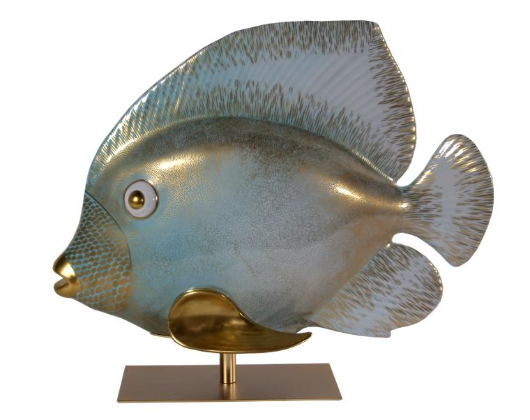 ***ANGELFISH, CELADON/GLD