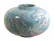 Oggetti Luce 44-AGG92/TUR - VASE, AGGIE, TURQ