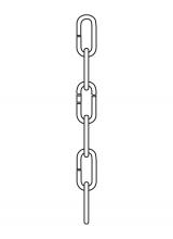 Generation Lighting 9103-112 - Replacement Chain 6FT-112