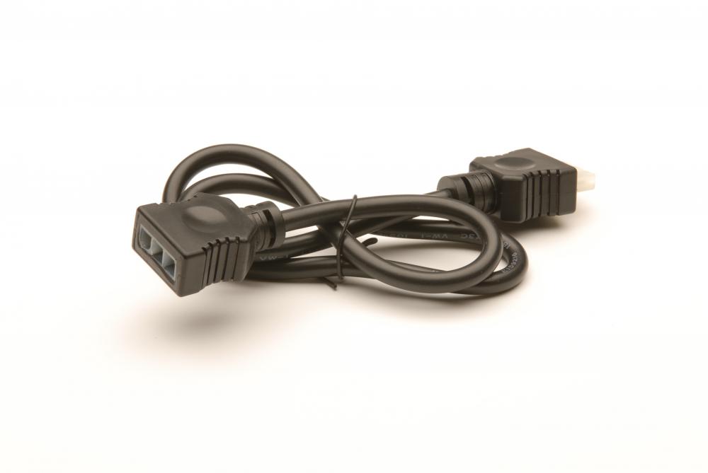 PRIORI Black 36-Inch Extension Cable for T2 Under Cabinet Light