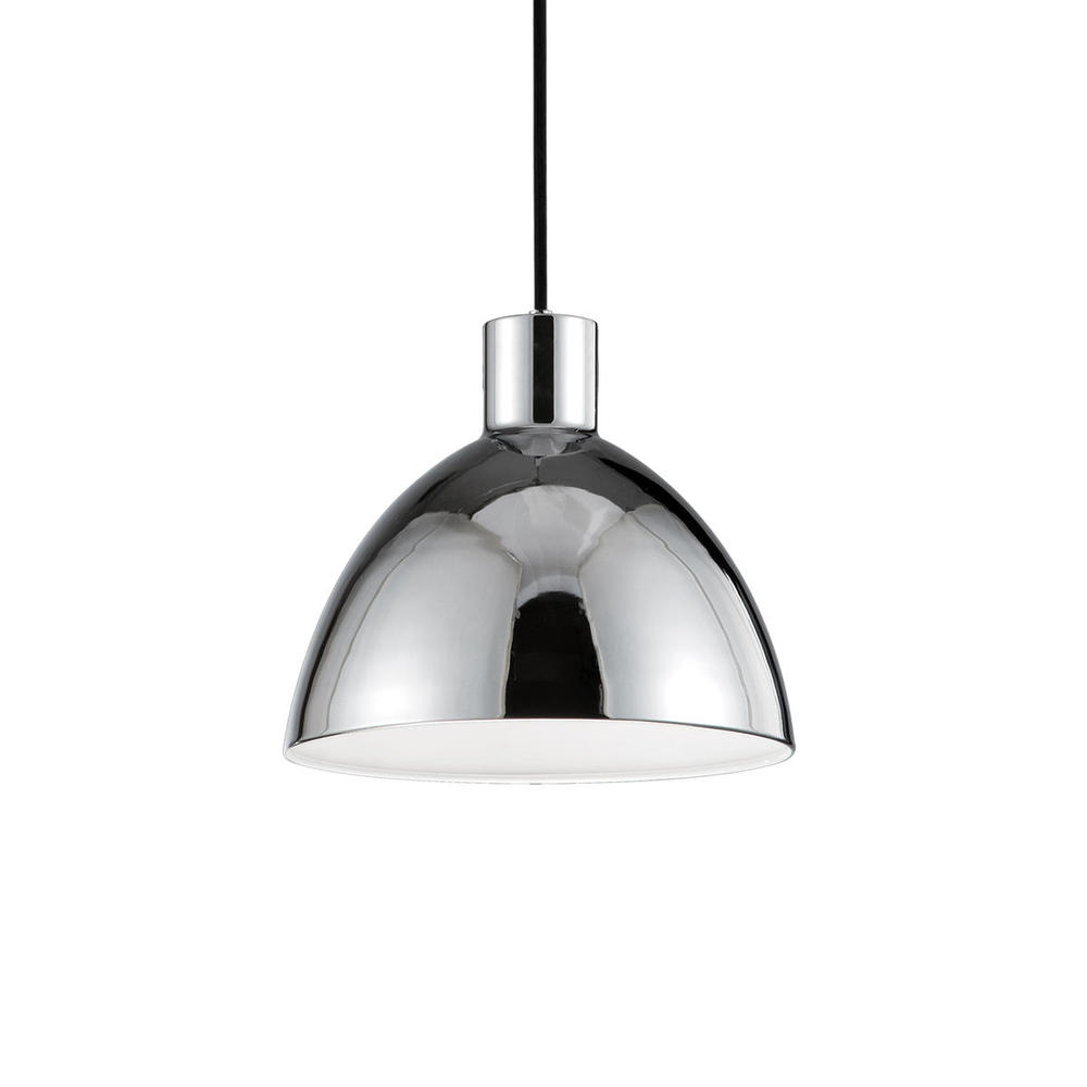 Chroma 9-in Chrome LED Pendant