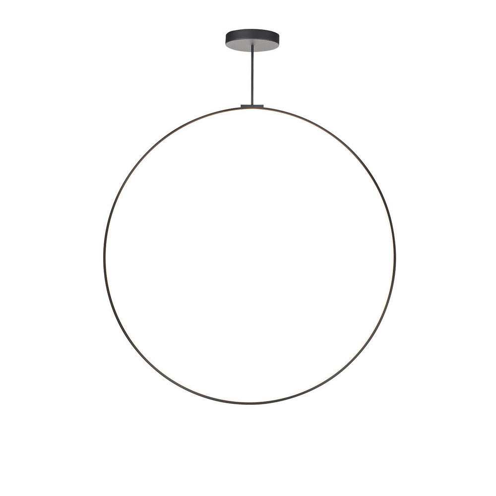 Cirque 60-in Black LED Pendant