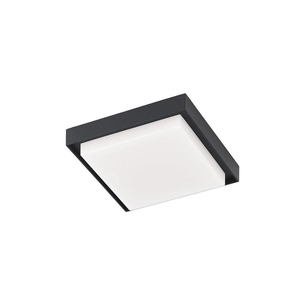 LED EXT CEILING (RIDGE), BLACK, 13W