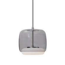 Kuzco Lighting Inc PD70610-SM/BN - Enkel 10-in Smoked/Brushed Nickel LED Pendant