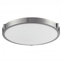 Kuzco Lighting Inc 501122-LED-5CCT - Floyd 17-in Brushed Nickel LED Flush Mount