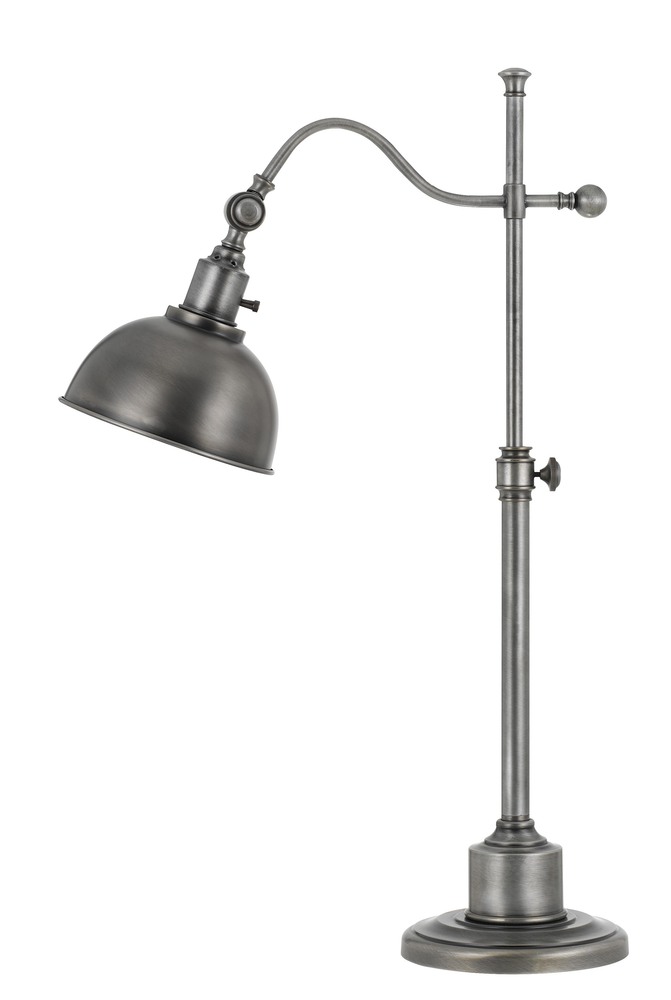 60W Portico Metal Adjust Able Table Lamp With Metal Shade