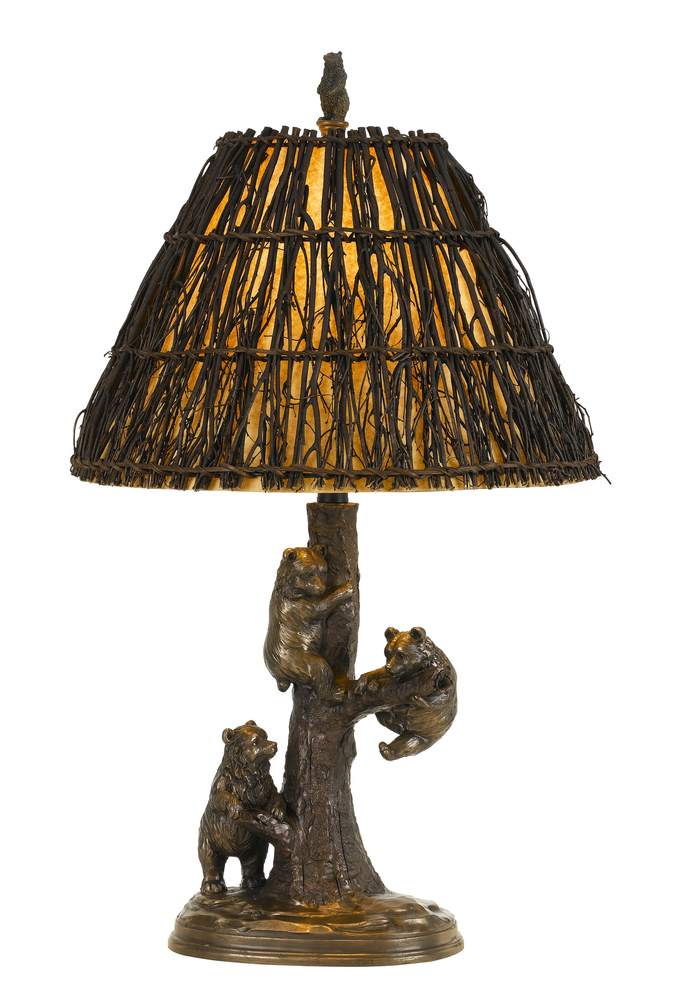 150W Bear Resin Table Lamp