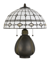CAL Lighting BO-2942TB - 60W X 2 Tiffany Table Lamp