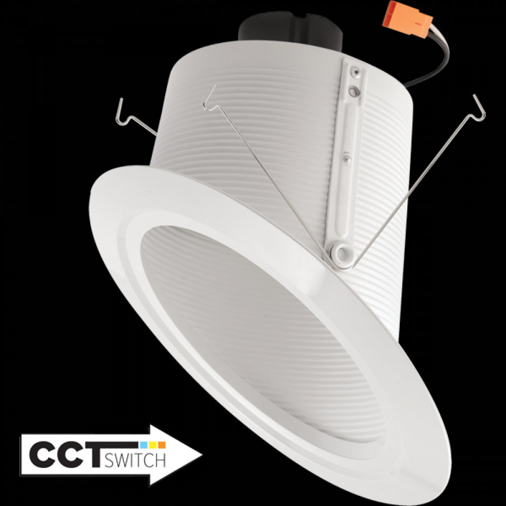 6" Super Sloped Ceiling LED Baffle Inserts