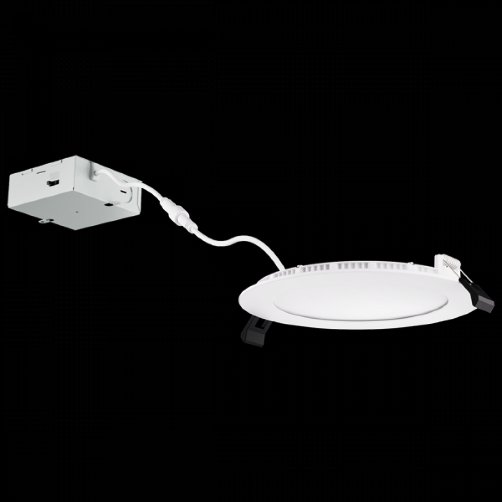 6" Ultra Slim LED Round Panel Light with 5-CCT Switch