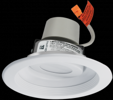 Elco Lighting E616R12SDBZ - 6" Round Adjustable Baffle Trim with LED Module & Driver