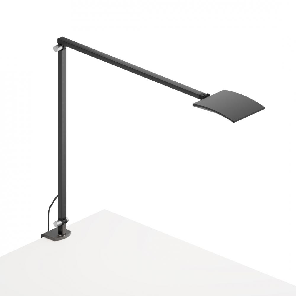 Mosso Pro Desk Lamp with two-piece clamp (Metallic Black)