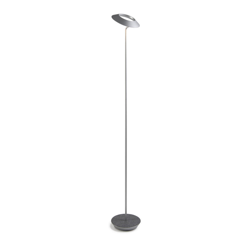 Royyo Floor Lamp, Silver Body, Oxford Felt base plate