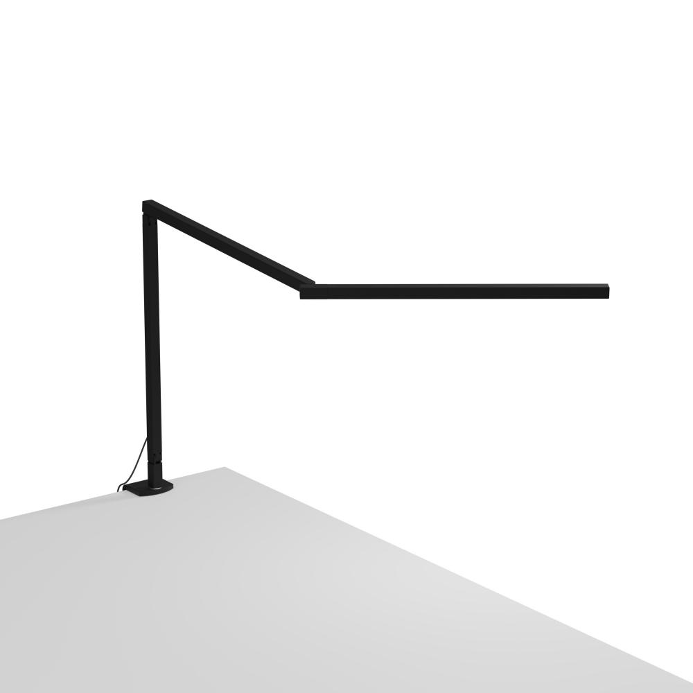 Z-Bar Mini Desk Lamp Gen 4 (Warm Light; Matte Black) with Desk Clamp