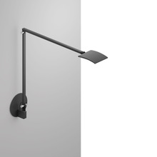 Koncept Inc AR2001-MBK-HWS - Mosso Pro Desk Lamp with hardwired wall mount (Metallic Black)