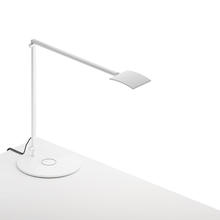 Koncept Inc AR2001-WHT-QCB - Mosso Pro Desk Lamp with wireless charging Qi base (White)