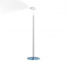 Koncept Inc CMP-S1-S-36-MWT+GBLU9 - Combi Pendant 36" Single Unit Matte White with Matte White Canopy