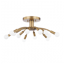 Troy C2812-PBR - Tristan Semi Flush