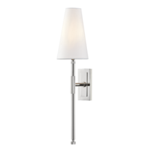 Hudson Valley 3721-PN - 1 LIGHT WALL SCONCE