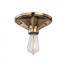 Hudson Valley 4080-AGB - 1 LIGHT FLUSH MOUNT