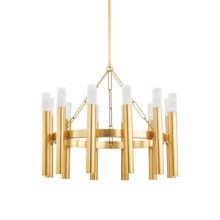 Hudson Valley 5728-AGB - Pali Chandelier