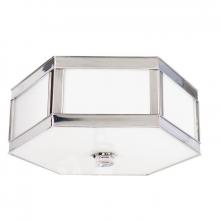 Hudson Valley 6413-PN - Nassau Flush Mount