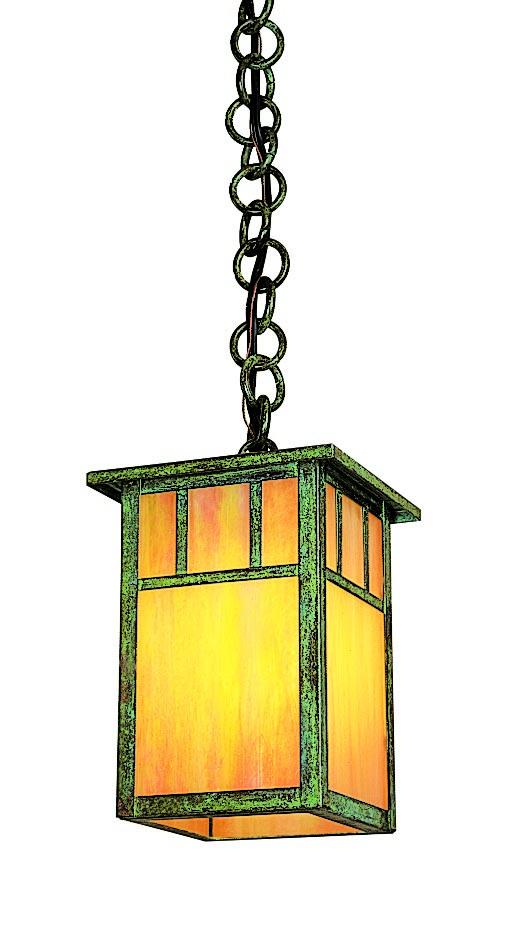 4" huntington one light pendant with classic arch overlay