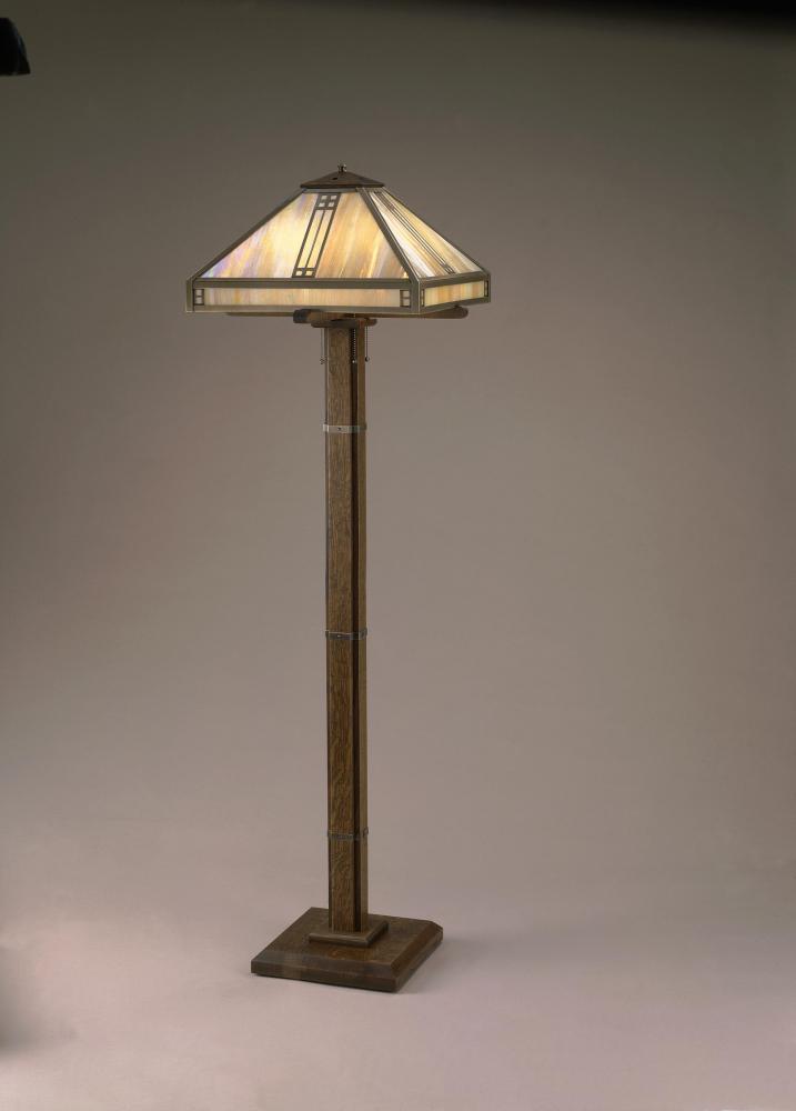 18" prairie floor lamp