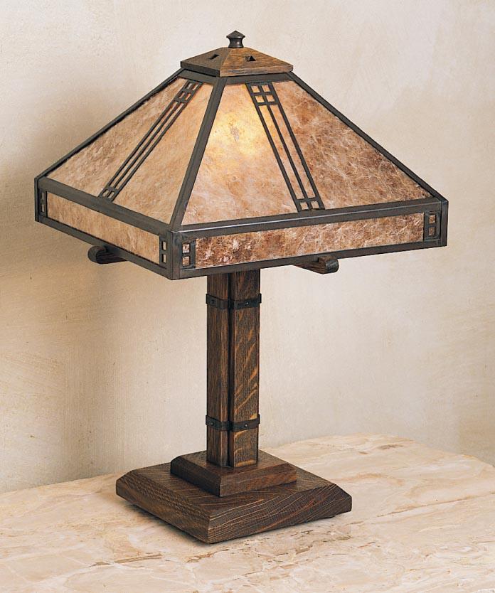 12" prairie table lamp