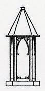 7" saint george column mount