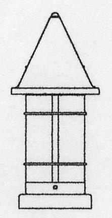 9" valencia column mount