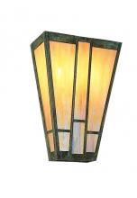 Arroyo Craftsman AS-12WO-BK - 12" asheville sconce