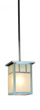 Arroyo Craftsman HSH-4LEAM-MB - 4" huntington stem hung pendant without overlay (empty)