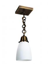 Arroyo Craftsman SH-1-MB - simplicity one light hanging pendant