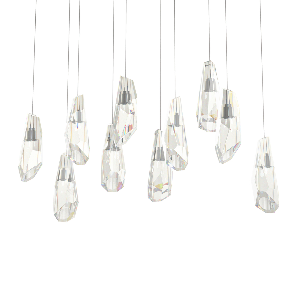 Luma 10-Light Large Crystal Pendant