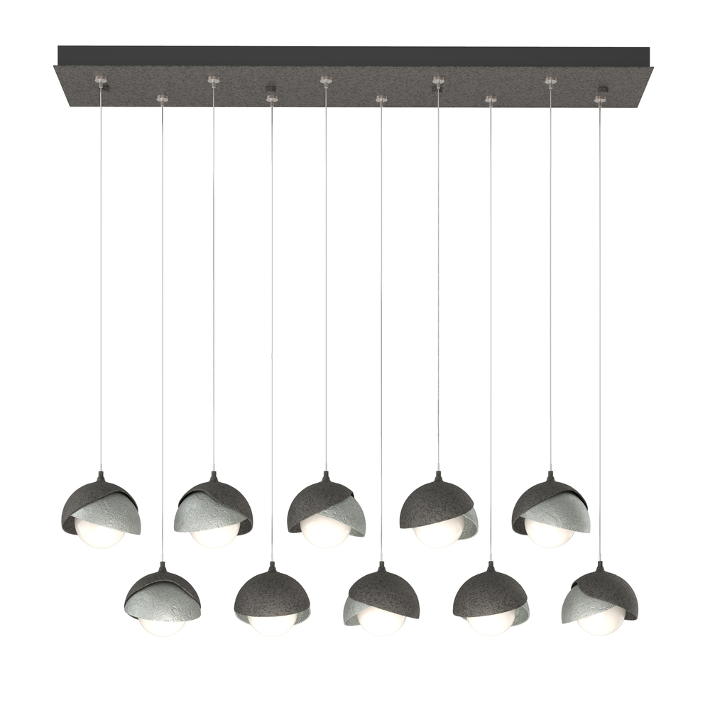 Brooklyn 10-Light Double Shade Pendant