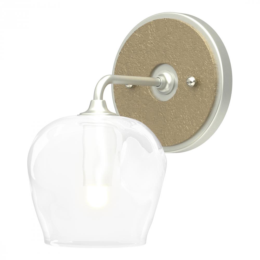 Ume 1-Light Curved Arm Bath Sconce