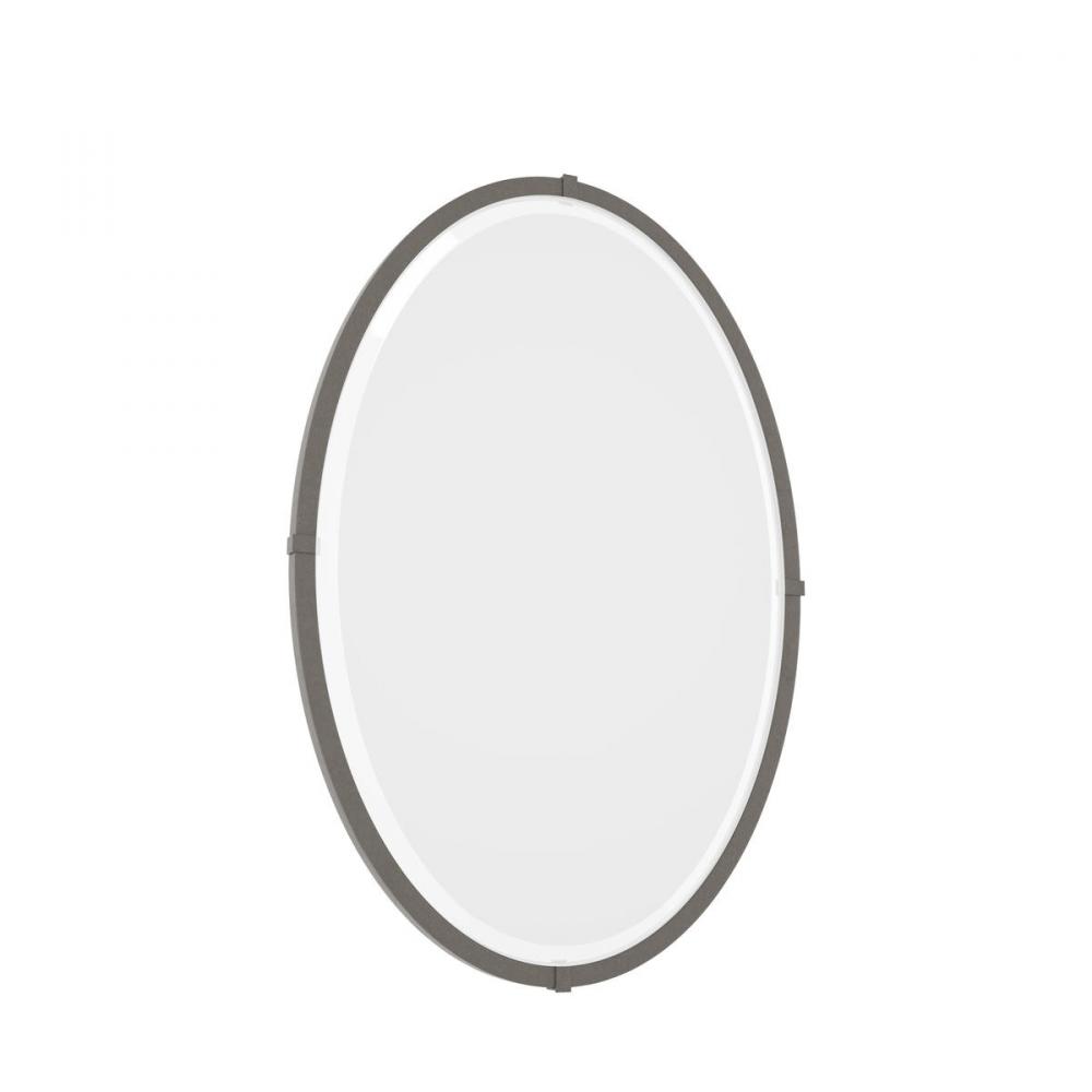 Beveled Oval Mirror