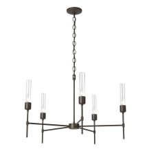 Hubbardton Forge 105045-SKT-05-ZM0611 - Vela 5 Arm Chandelier