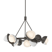 Hubbardton Forge 131068-SKT-MULT-14-02-GG0711 - Brooklyn 9-Light Double Shade Ring Pendant