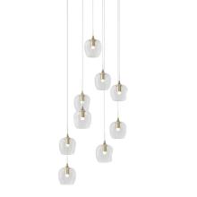 Hubbardton Forge 131103-SKT-LONG-84-ZM0709 - Ume 9-Light Pendant