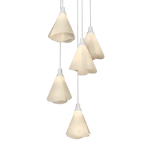 Hubbardton Forge 131122-SKT-LONG-02-SH1987 - Mobius 5-Light Pendant