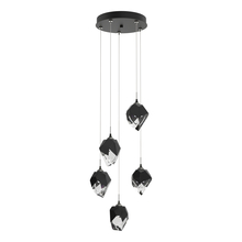 Hubbardton Forge 131137-SKT-LONG-10-BP0754 - Chrysalis 5-Light Small Crystal Pendant