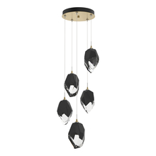 Hubbardton Forge 131138-SKT-STND-86-BP0755 - Chrysalis 5-Light Large Crystal Pendant