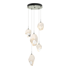 Hubbardton Forge 131139-SKT-LONG-85-WP0756 - Chrysalis 5-Light Mixed Crystal Pendant