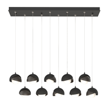 Hubbardton Forge 131205-SKT-STND-10-14-GG0711 - Brooklyn 10-Light Double Shade Pendant