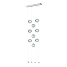 Hubbardton Forge 139057-LED-STND-82-YL0668 - Abacus 9-Light Ceiling-to-Floor LED Pendant