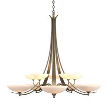 Hubbardton Forge 191248-SKT-84-GG0123 - Aegis 10 Arm Chandelier