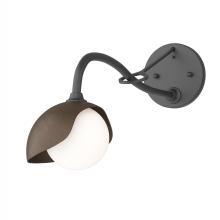 Hubbardton Forge 201376-SKT-10-05-GG0711 - Brooklyn 1-Light Single Shade Long-Arm Sconce