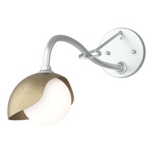 Hubbardton Forge 201376-SKT-82-84-GG0711 - Brooklyn 1-Light Single Shade Long-Arm Sconce